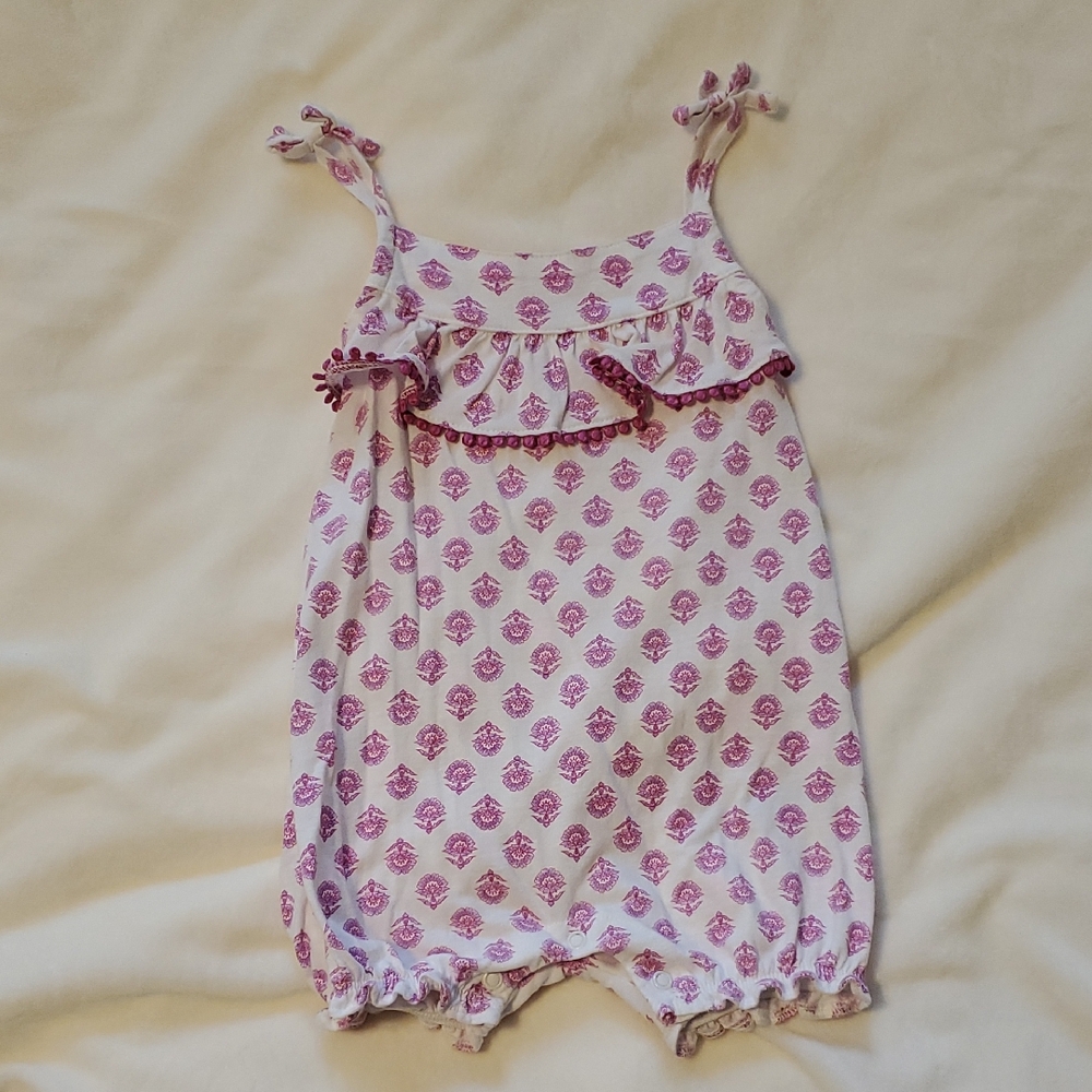 Carter's Pink Floral Baby Outfit